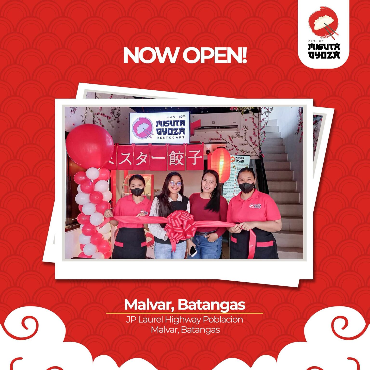 Experience Authentic Japanese Delights at Misuta Gyoza, Now Open in Malvar, Batangas!